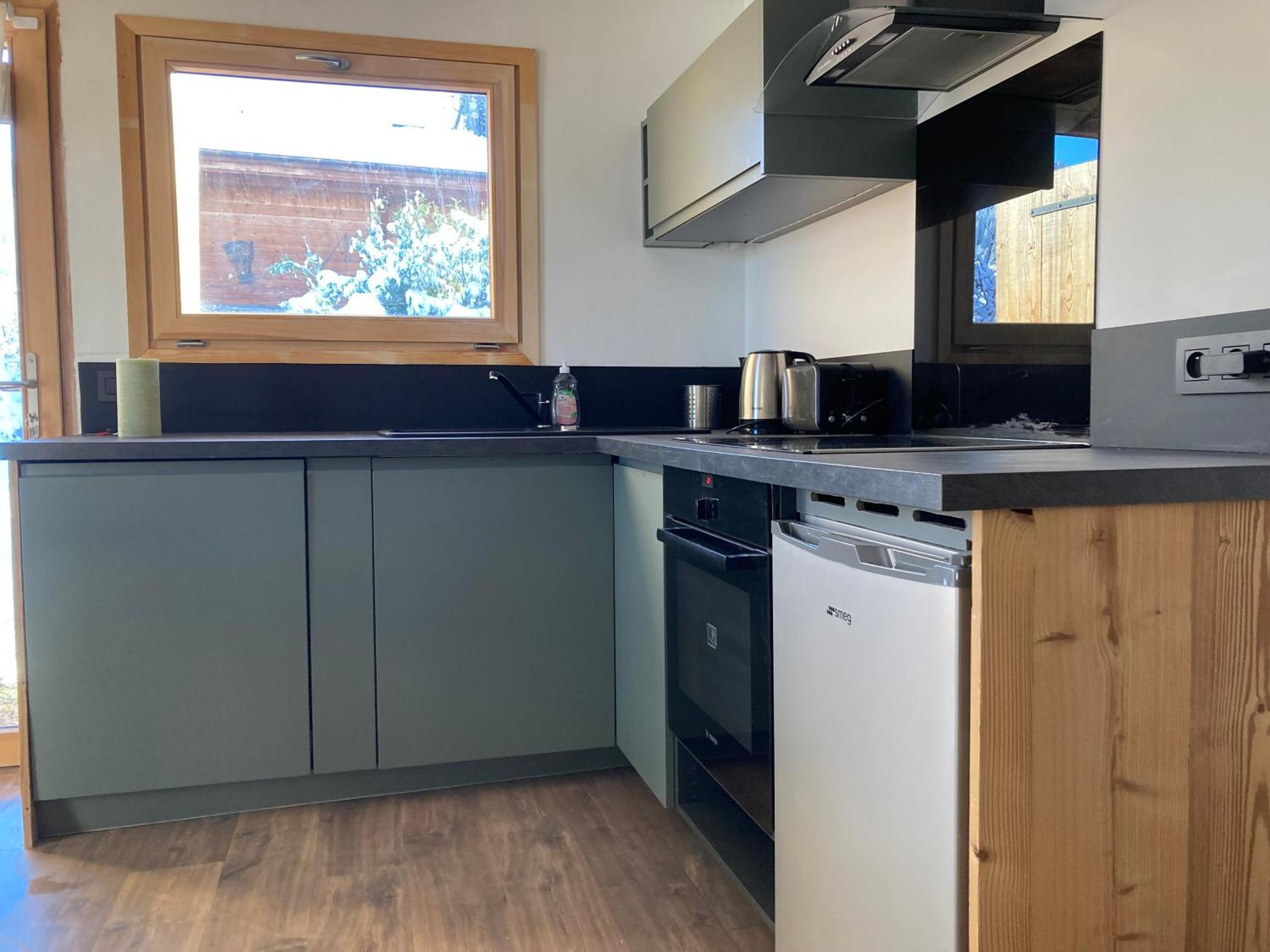 Renovated Flat Facing Mont Blanc Combloux