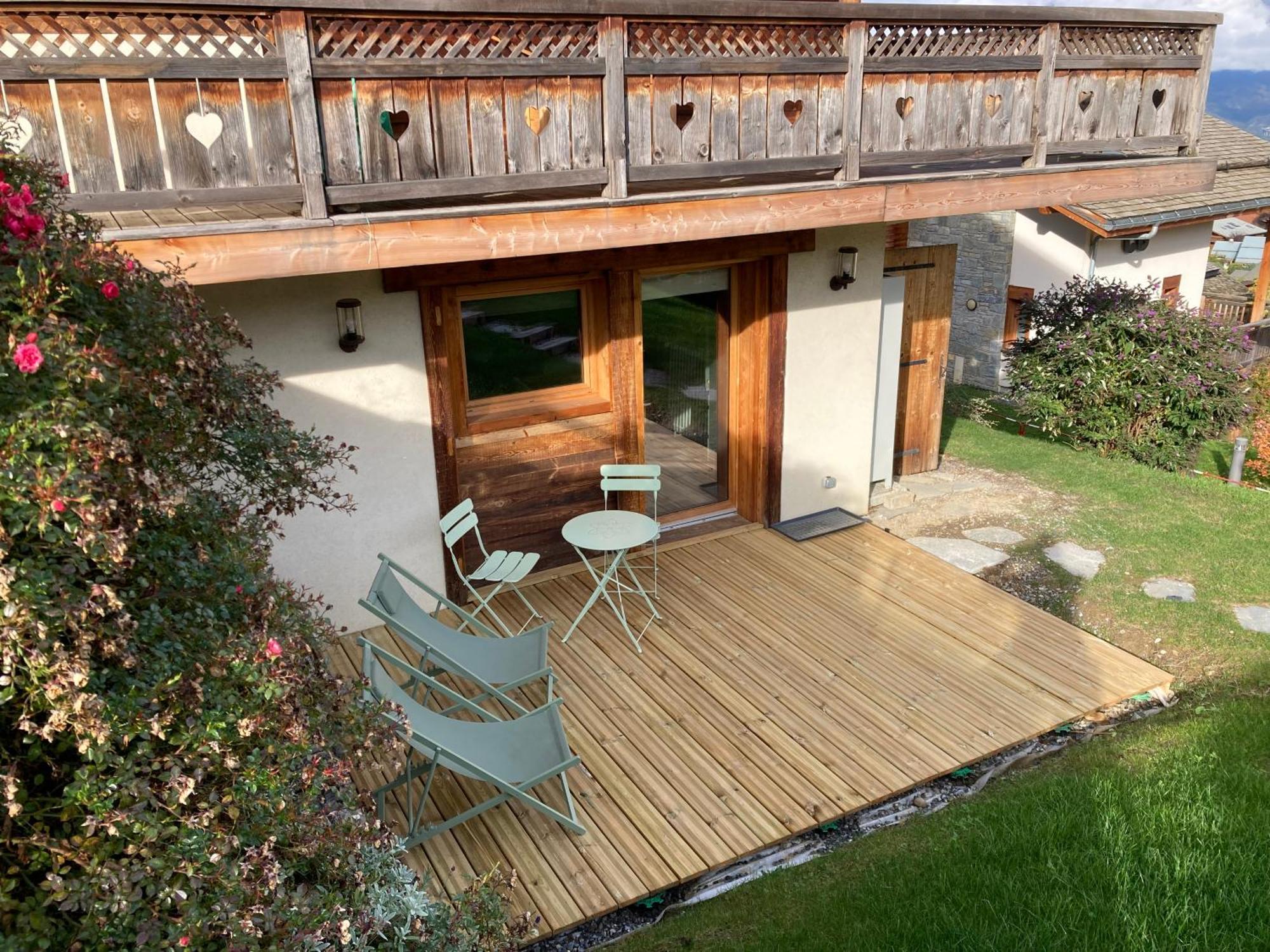 Renovated Flat Facing Mont Blanc Apartment Combloux